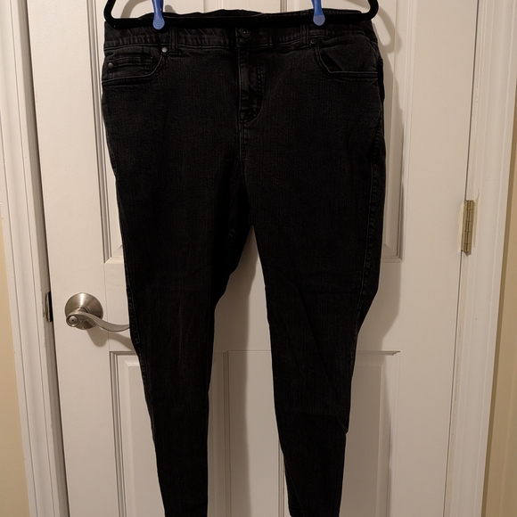 torrid Denim - Torrid Women's Dark Black Skinny Jeans